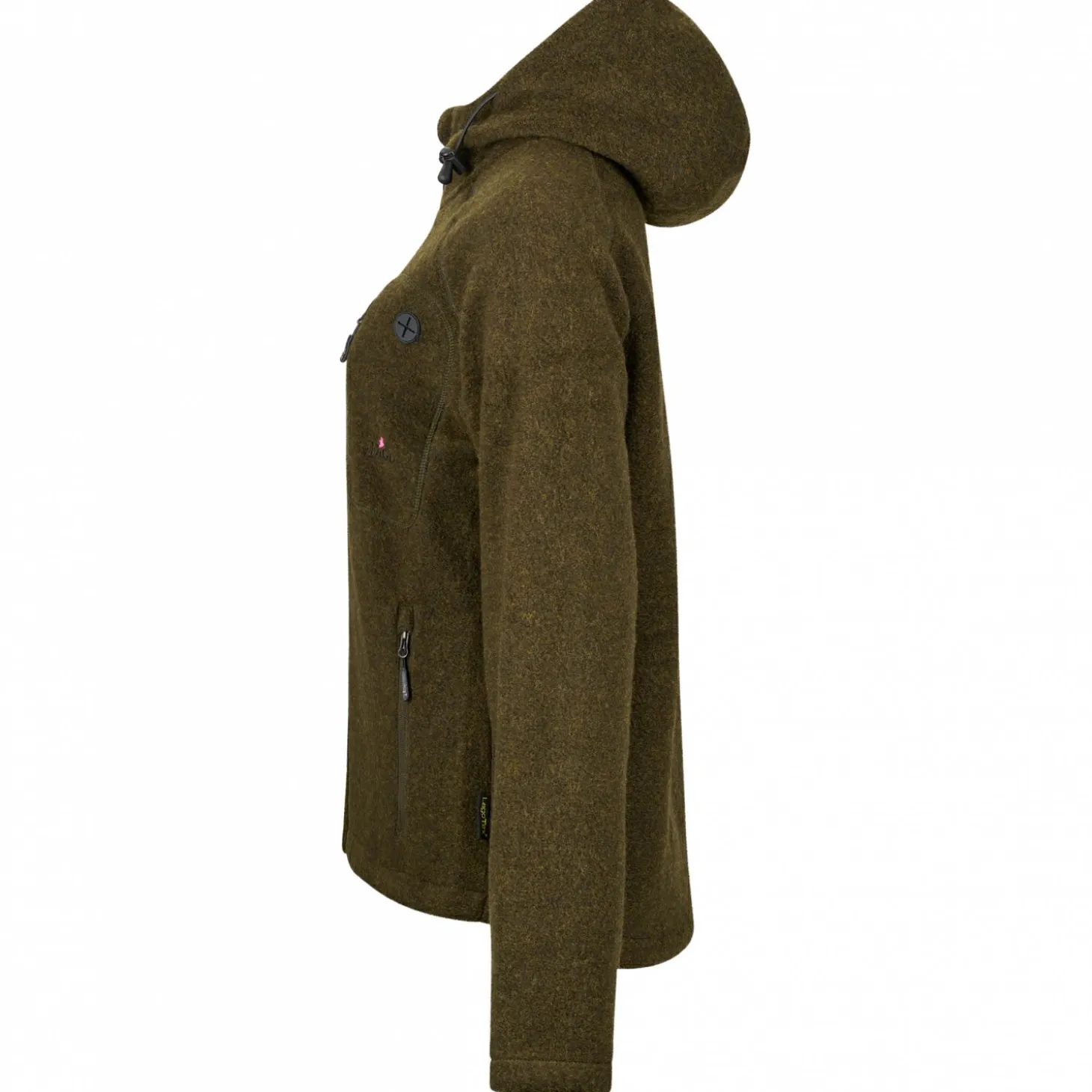 il Lago Sie Membran Lodenfleece-Jacke Geo Pro Damen (Oliv)