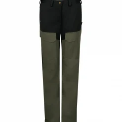 il Lago Sie Outdoorhose Green Trouaska Damen (Oliv/Schwarz)