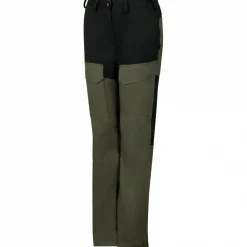 il Lago Sie Outdoorhose Green Trouaska Damen (Oliv/Schwarz)