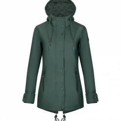 il Lago Sie Regenjacke Hirschlein Damen (Oliv)