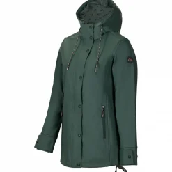 il Lago Sie Regenjacke Hirschlein Damen (Oliv)