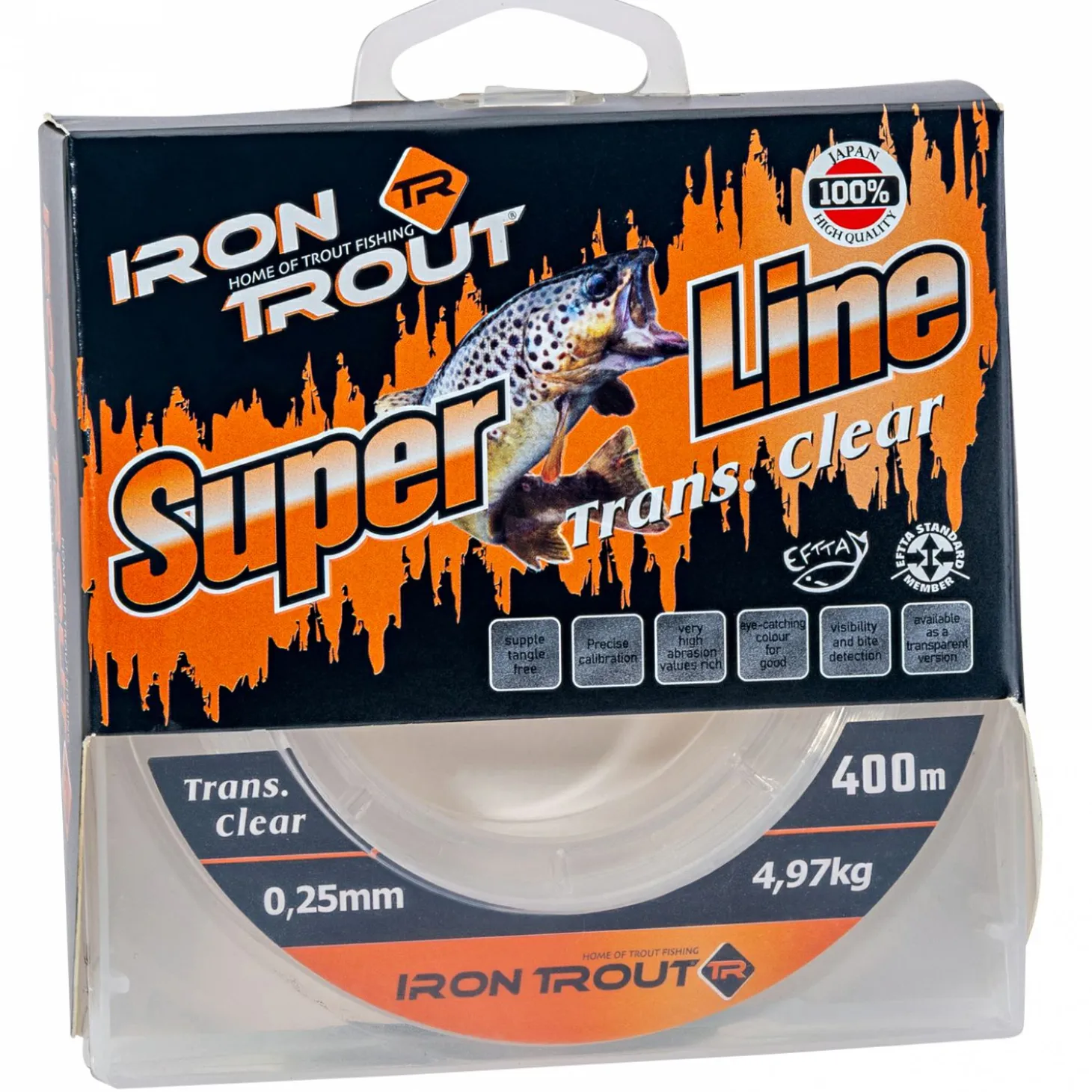 Iron Trout Super Line Transparent (400 m)