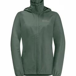 Jack Wolfskin Stormy Point 2L Jkt W Damen (Hedge Green)
