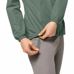 Jack Wolfskin Stormy Point 2L Jkt W Damen (Hedge Green)