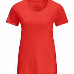 Jack Wolfskin Tech T W Damen (Vibrant Red)