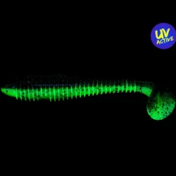 Keitech Fat Swing Impact (Green Pumpkin / Chartreuse)