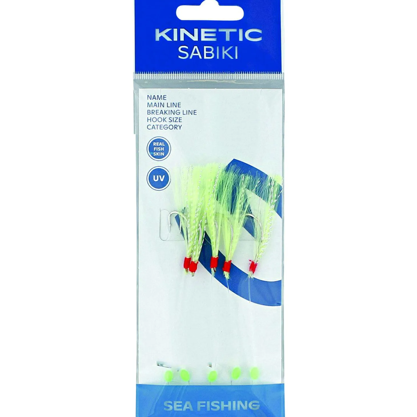 Kinetic Nordic Mackerel (Chartreuse)