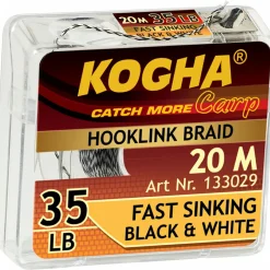 Kogha Carp Carp Fast Sinking (black & white)