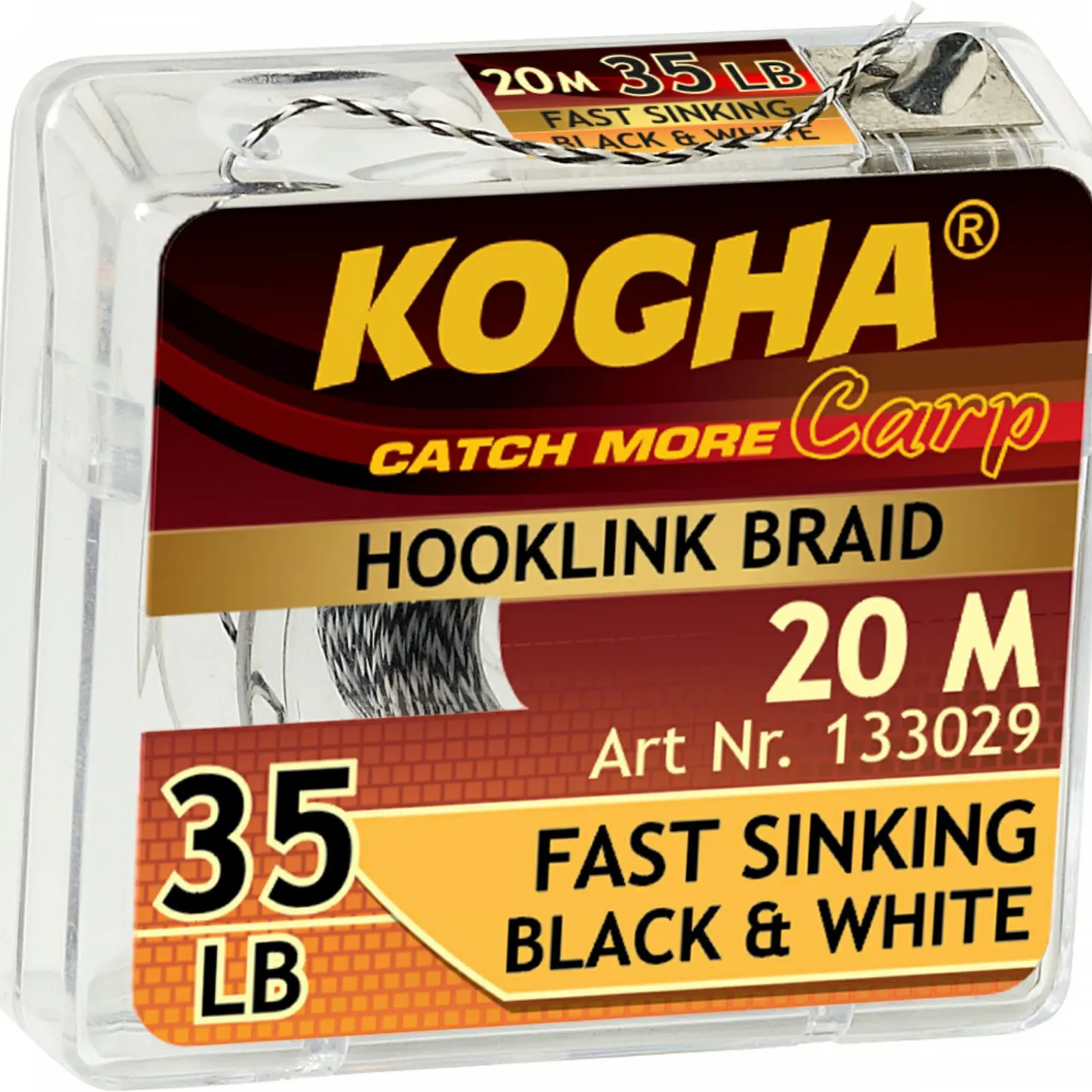 Kogha Carp Carp Fast Sinking (black & white)