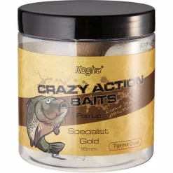 Kogha Pop Up Boilies Crazy Action Baits Specialist Gold (Tigernut Crush)