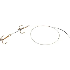 Kogha Stahlvorfach mit zwei Drillingen Diamondsteel