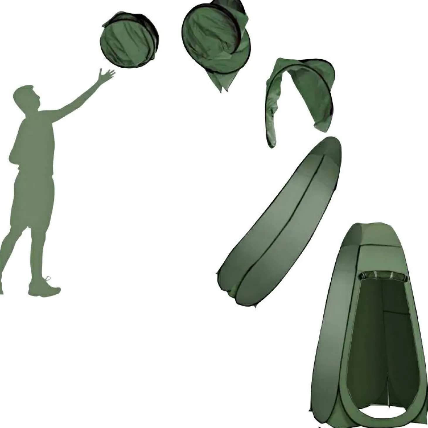 Kogha Wetterschutz-/Toilettenzelt