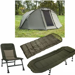 Kogha Zelt, Liege, Stuhl, Schlafsack-Combo Emperor