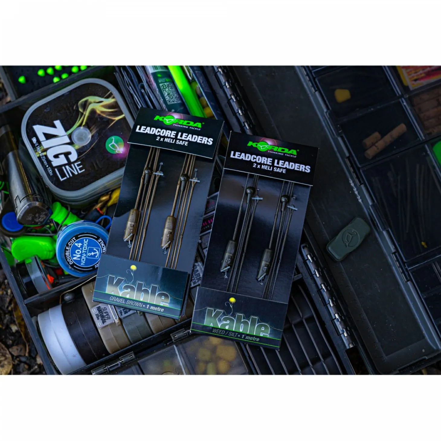 Korda Leadcore Leader Heli-Safe, Weed