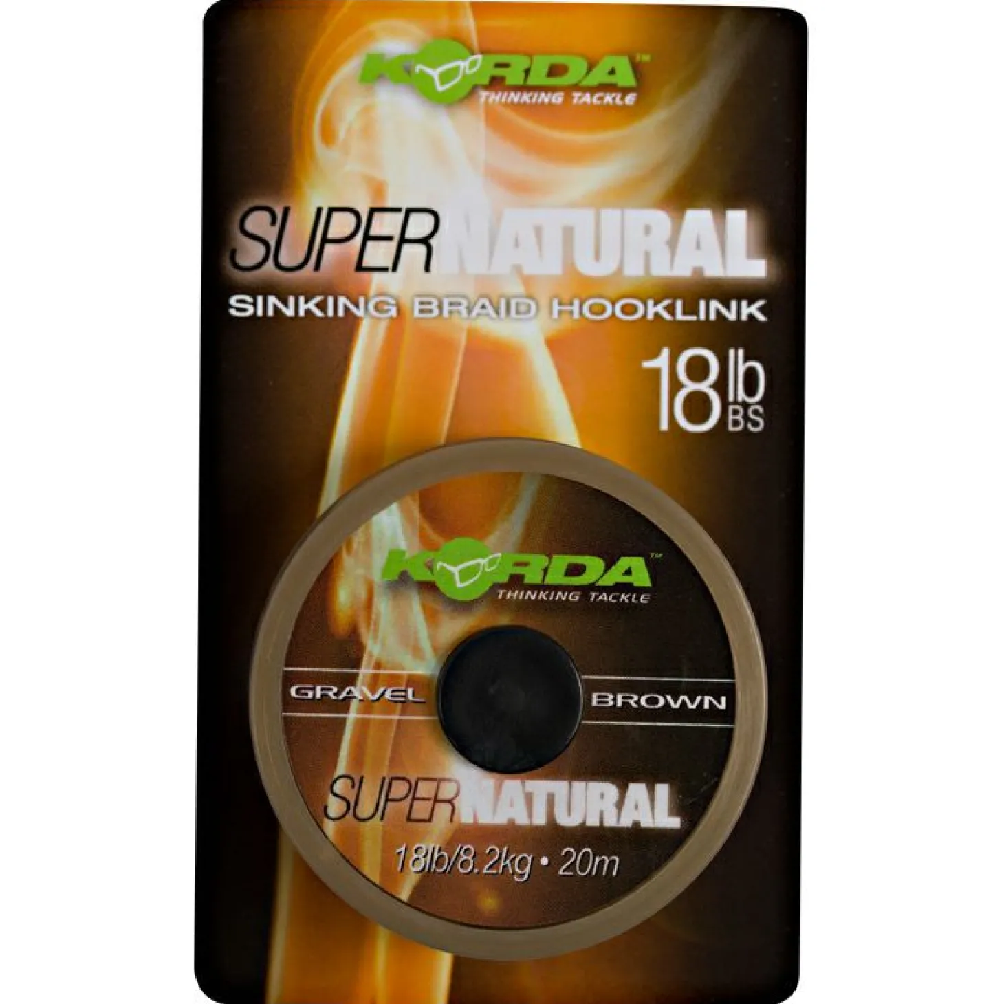 Korda Vorfachmaterial Super Natural Vorfachmaterial (braun)