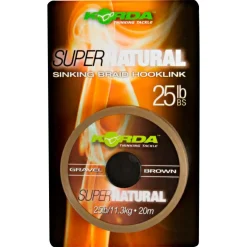 Korda Vorfachmaterial Super Natural Vorfachmaterial (braun)