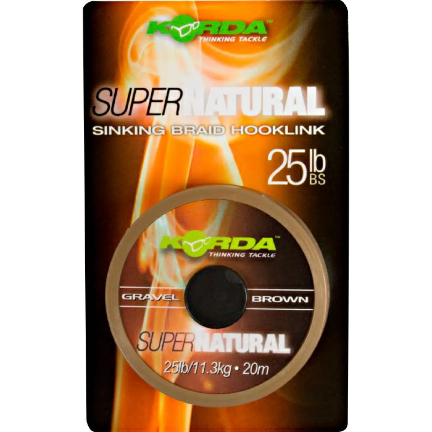 Korda Vorfachmaterial Super Natural Vorfachmaterial (braun)