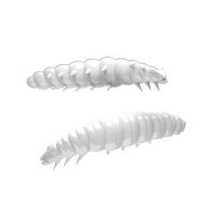 Libra Lures Larva Kunstköder (white)