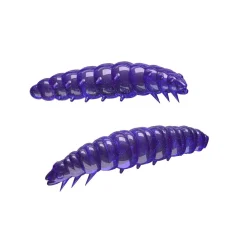 Libra Lures Larva Kunstköder (purple white glitter)