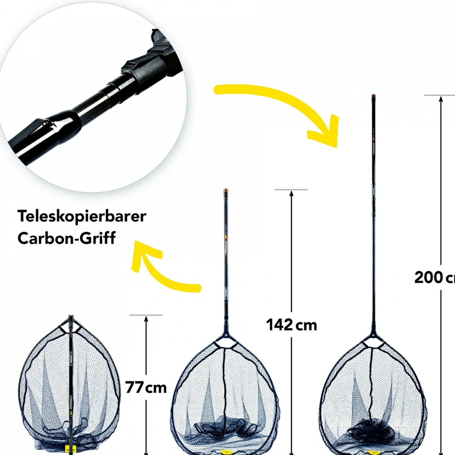 Lieblingsköder Allround-Kescher Ultraboost