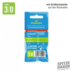 Lieblingsköder Angelhaken Spitze (3/0)