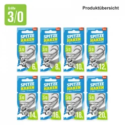 Lieblingsköder Angelhaken Spitze (3/0)