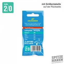 Lieblingsköder Angelhaken Spitze (2/0)
