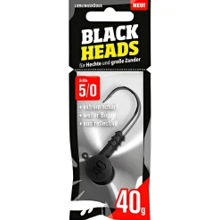 Lieblingsköder Angelhaken Black Head Spitz (5/0)