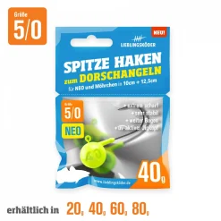 Lieblingsköder Angelhaken Spitz (NEO 4/0)