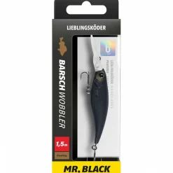 Lieblingsköder Barschwobbler (Mr. Black)