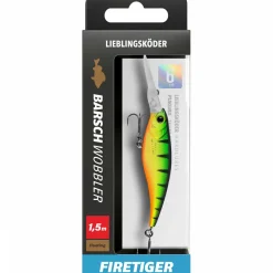 Lieblingsköder Barschwobbler (Firetiger)