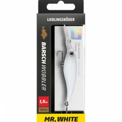 Lieblingsköder Barschwobbler (Mr. White)