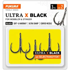 Lieblingsköder Fukura Ultra X Drillinge (black)