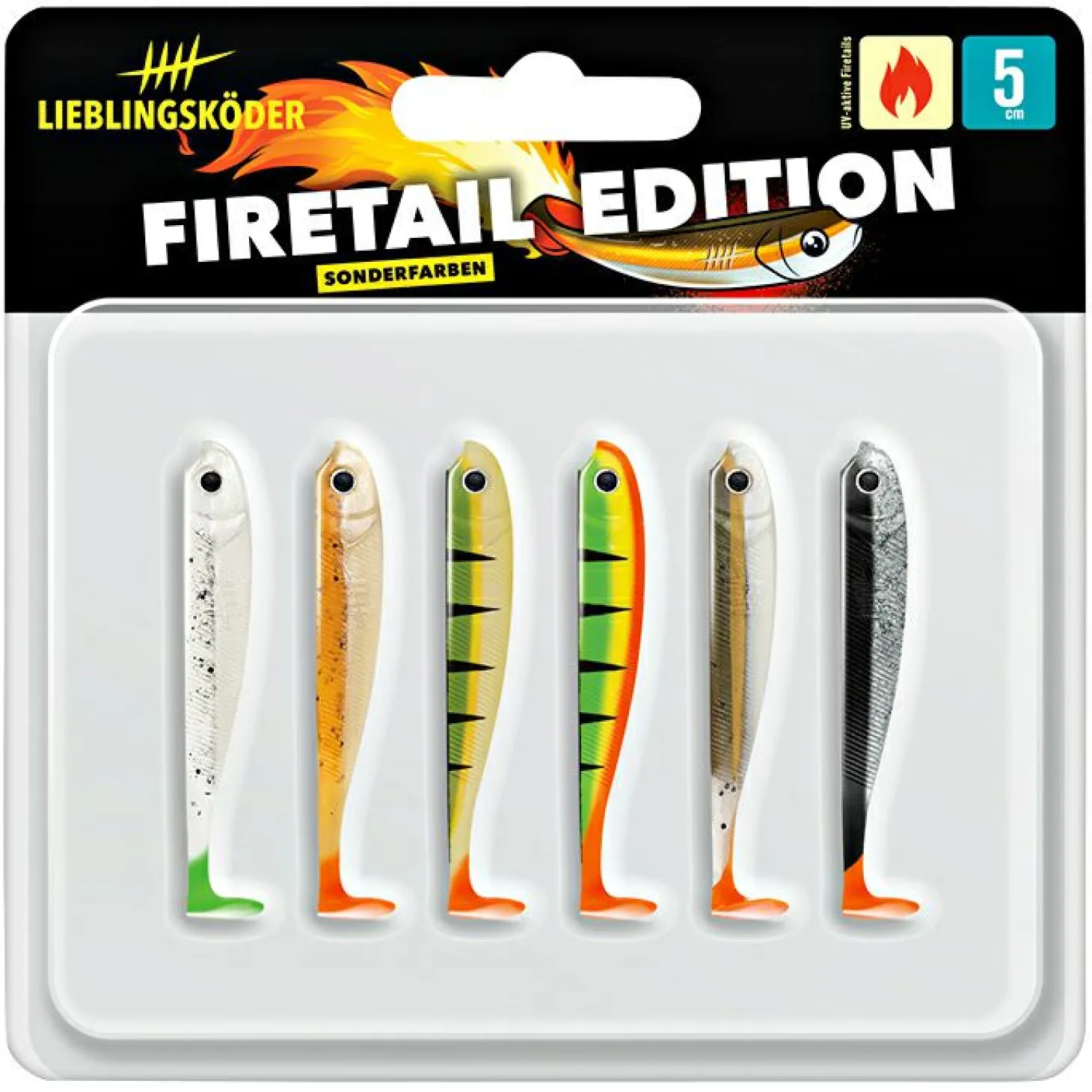 Lieblingsköder Gummifisch Barschköder (5 cm)