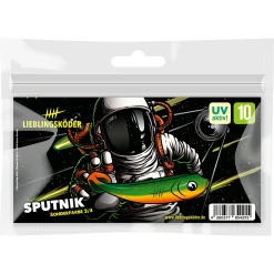 Lieblingsköder Gummifisch Barschköder (7,5 cm, Sputnik)