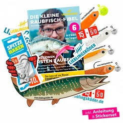 Lieblingsköder Gummifisch Hechtköder (15 cm, Ultimate Collection Klares Wasser)