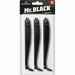 Lieblingsköder Gummifisch Hechtköder (15 cm, Mr. Black)
