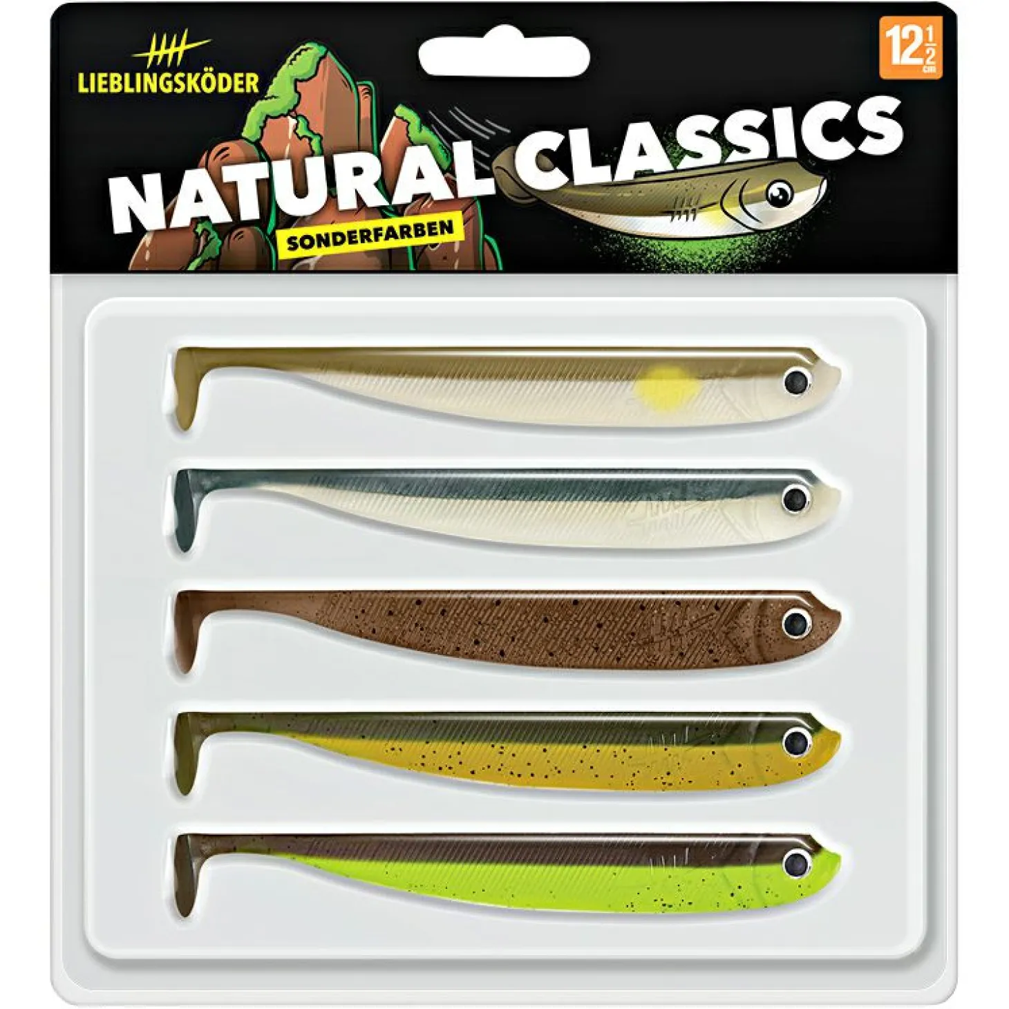 Lieblingsköder Gummifisch Zanderköder (12,5 cm)