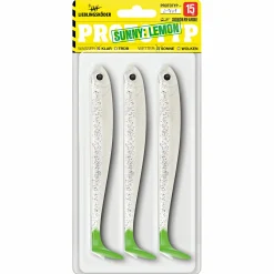 Lieblingsköder Gummifisch Hechtköder (15 cm, Sunny Lemon)