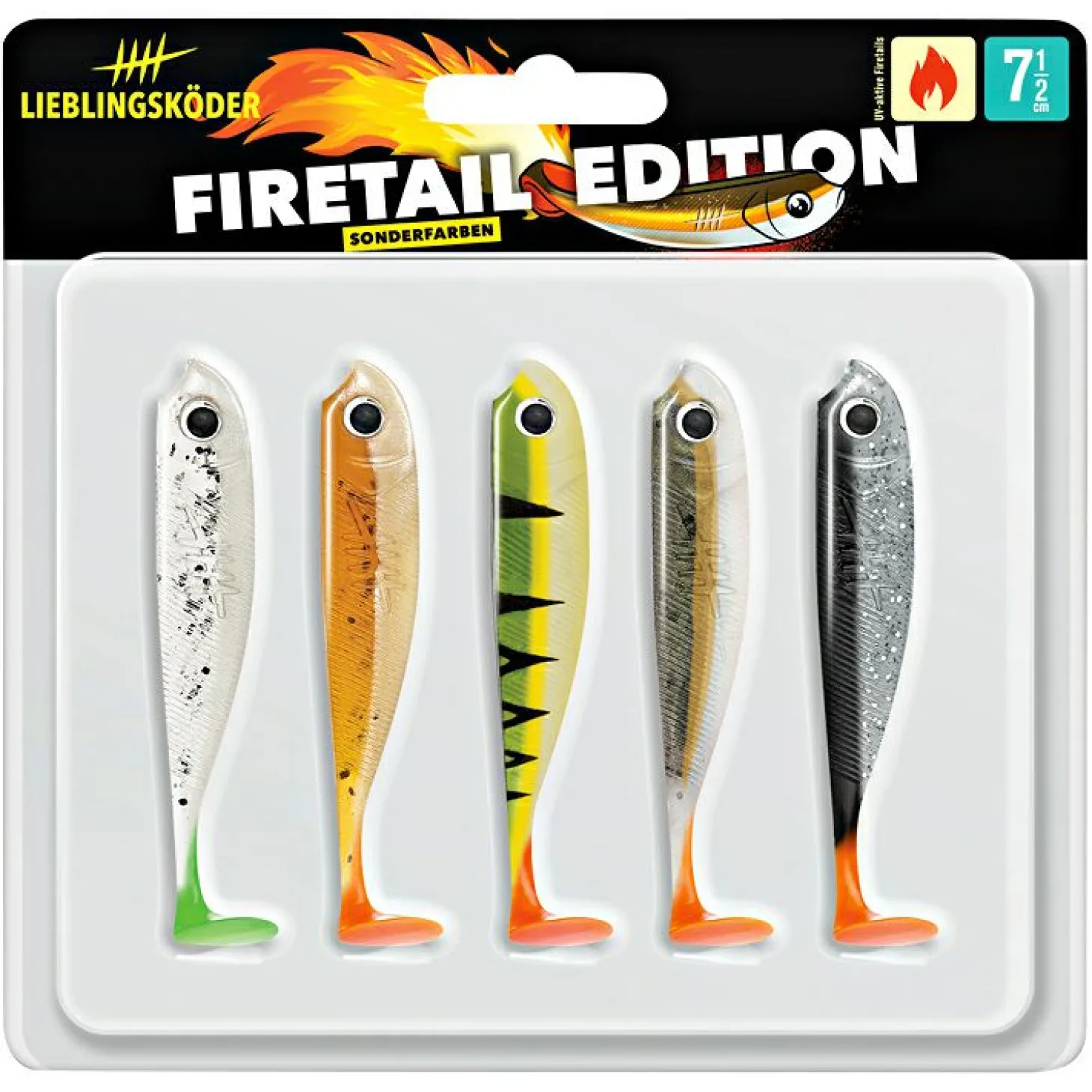 Lieblingsköder Gummifisch Barschköder 7,5 cm