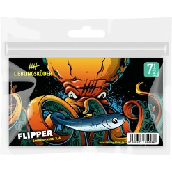 Lieblingsköder Gummifisch Barschköder (7,5 cm, Flipper)