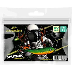 Lieblingsköder Gummifisch Barschköder (7,5 cm, Sputnik)