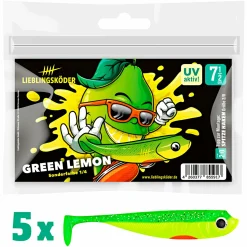 Lieblingsköder Lieblingsköder Green Lemon Gummifisch