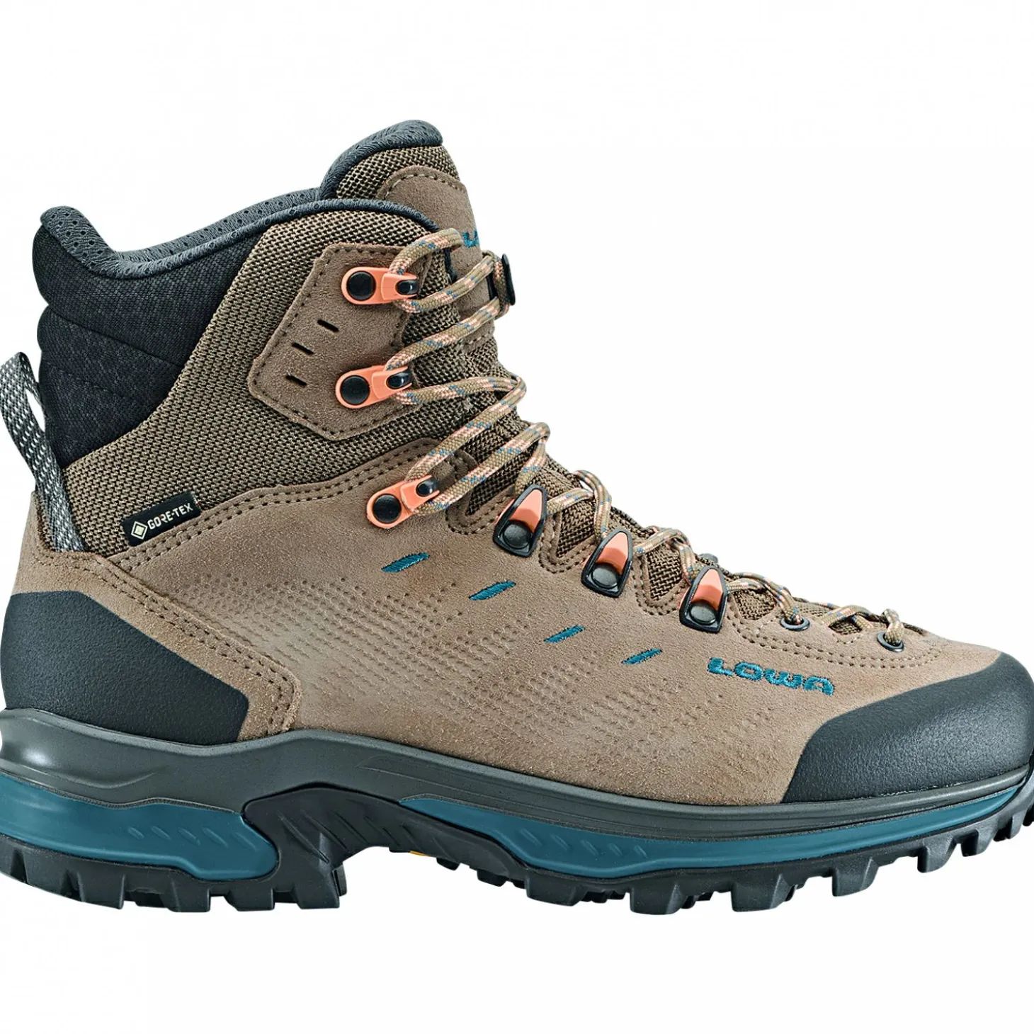 Lowa Randir GTX MID Ws Damen (Stein/Petrol)