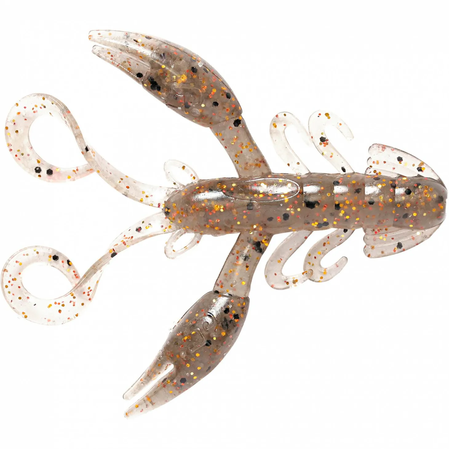Lucky John Creature Bait Rock Craw 2,0" (Crayfish, Gold Asphalt)