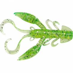 Lucky John Creature Bait Rock Craw 2,0" (Shrimp, Green Flash)