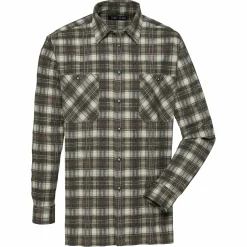 Luko Oberhemd Seersucker (groß kariert)