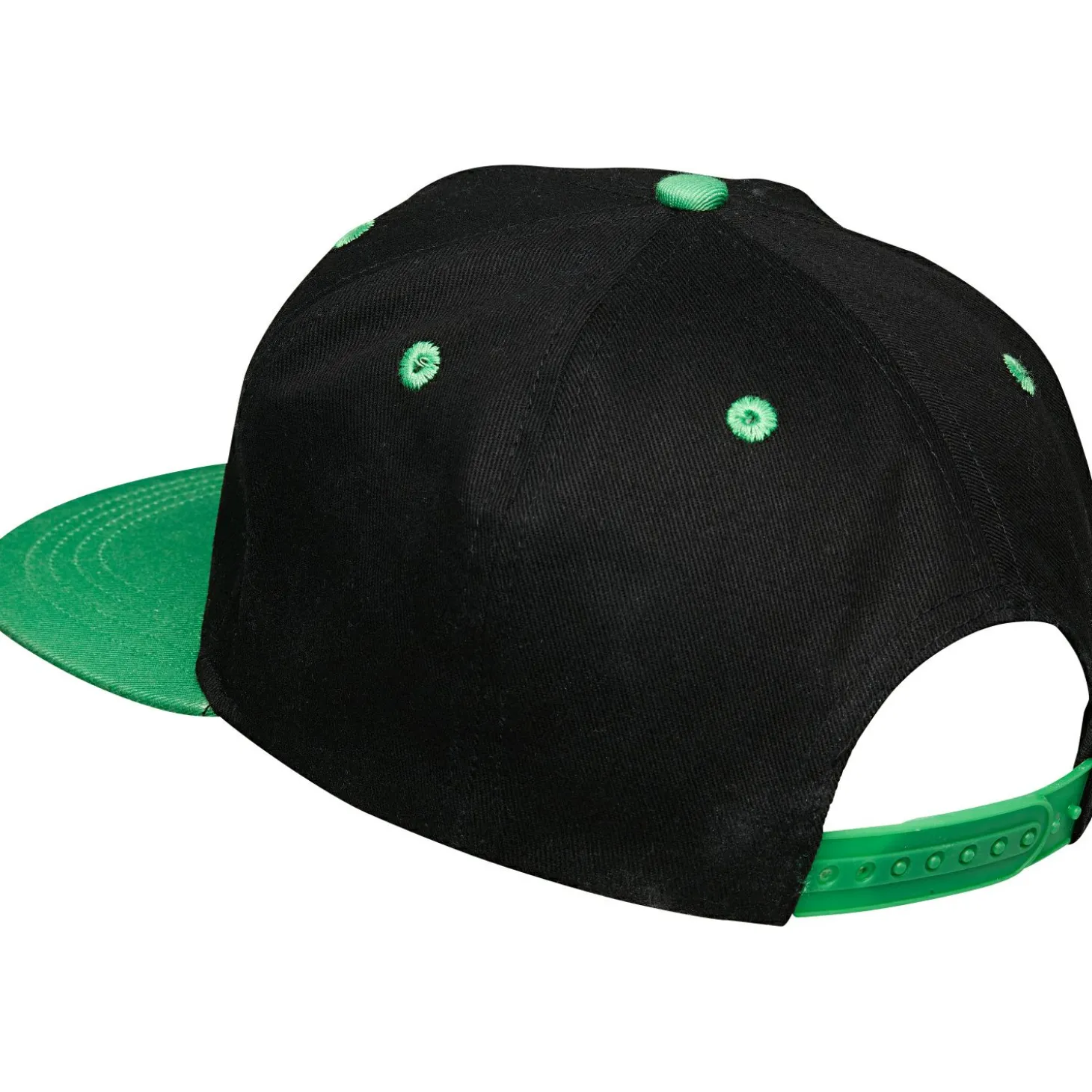 MAD CAT Skull Flatbill Cap (Black/Green)
