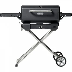 Masterbuilt Tragbarer Holzkohle Grill und Smoker mit Wagen