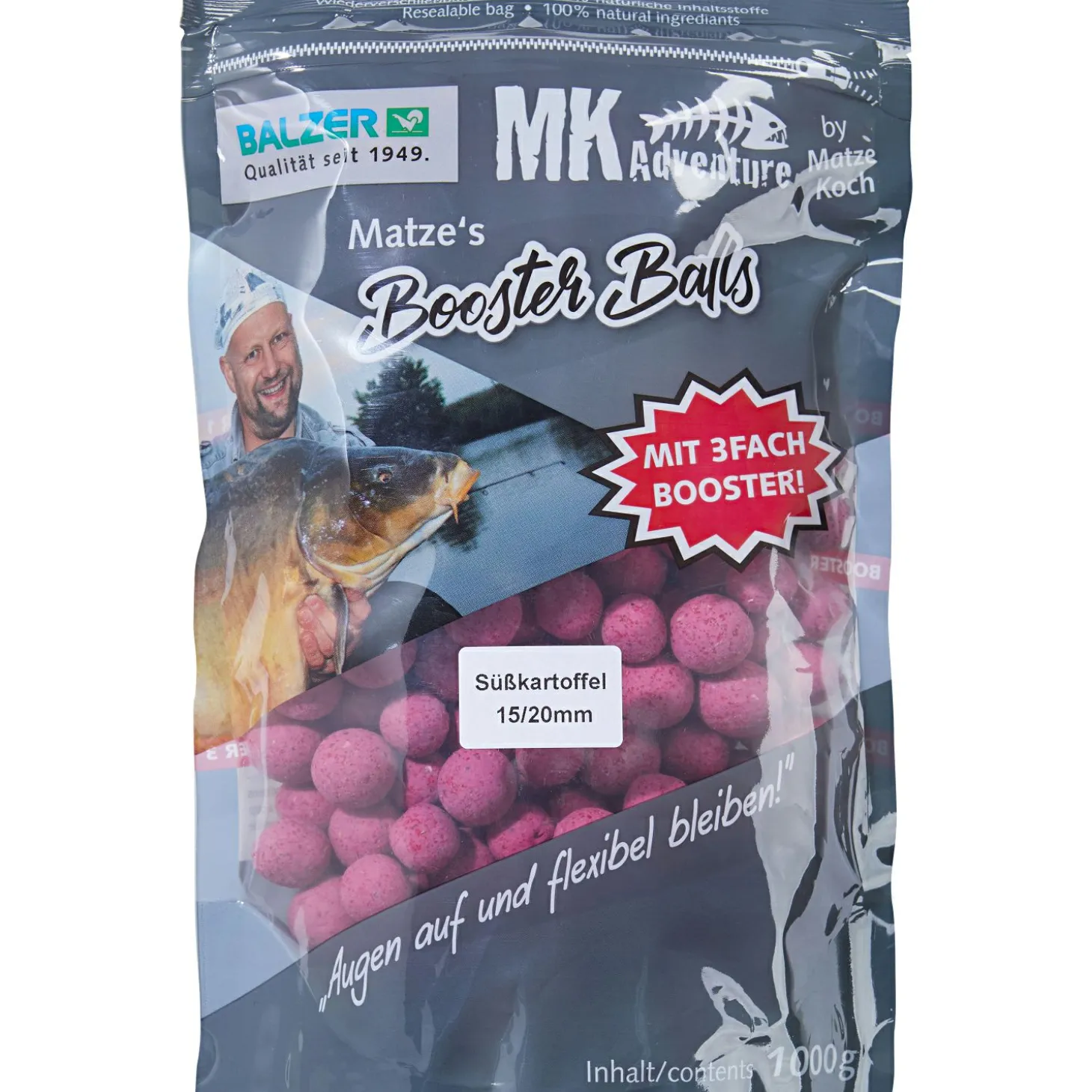 Matze Koch Boilies Booster Balls Special Edition (Süßkartoffel)